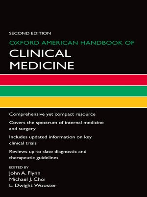 cover image of Oxford American Handbook of Clinical Medicine
